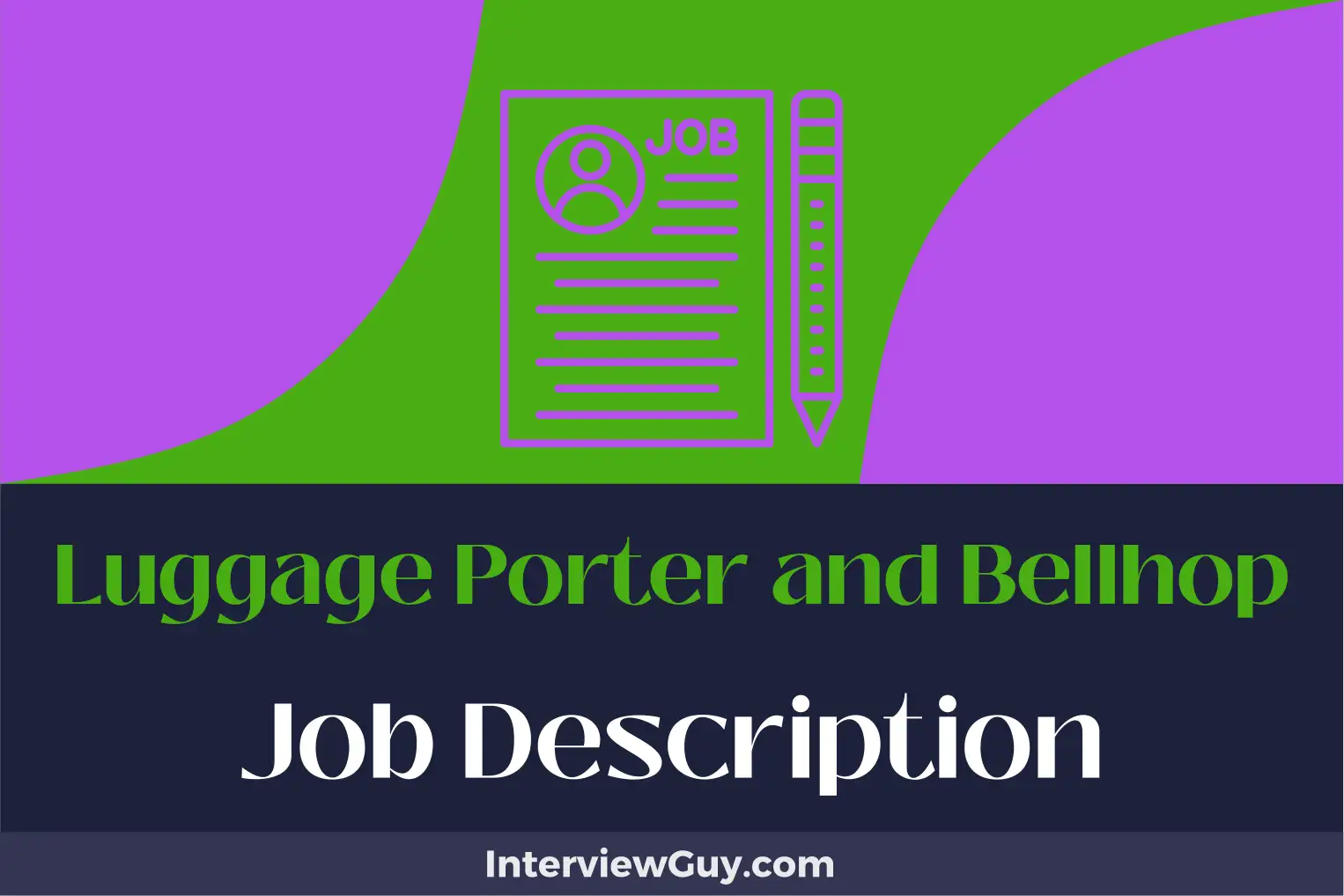 luggage porter and bellhop job description
