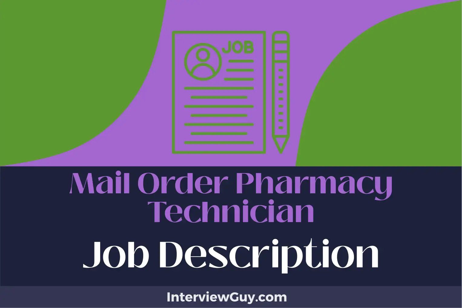 mail order pharmacy technician job description