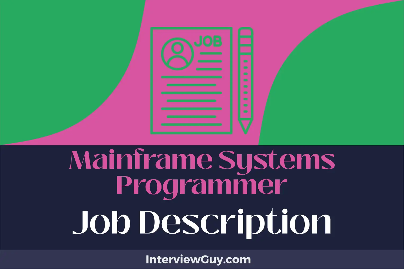 mainframe systems programmer job description
