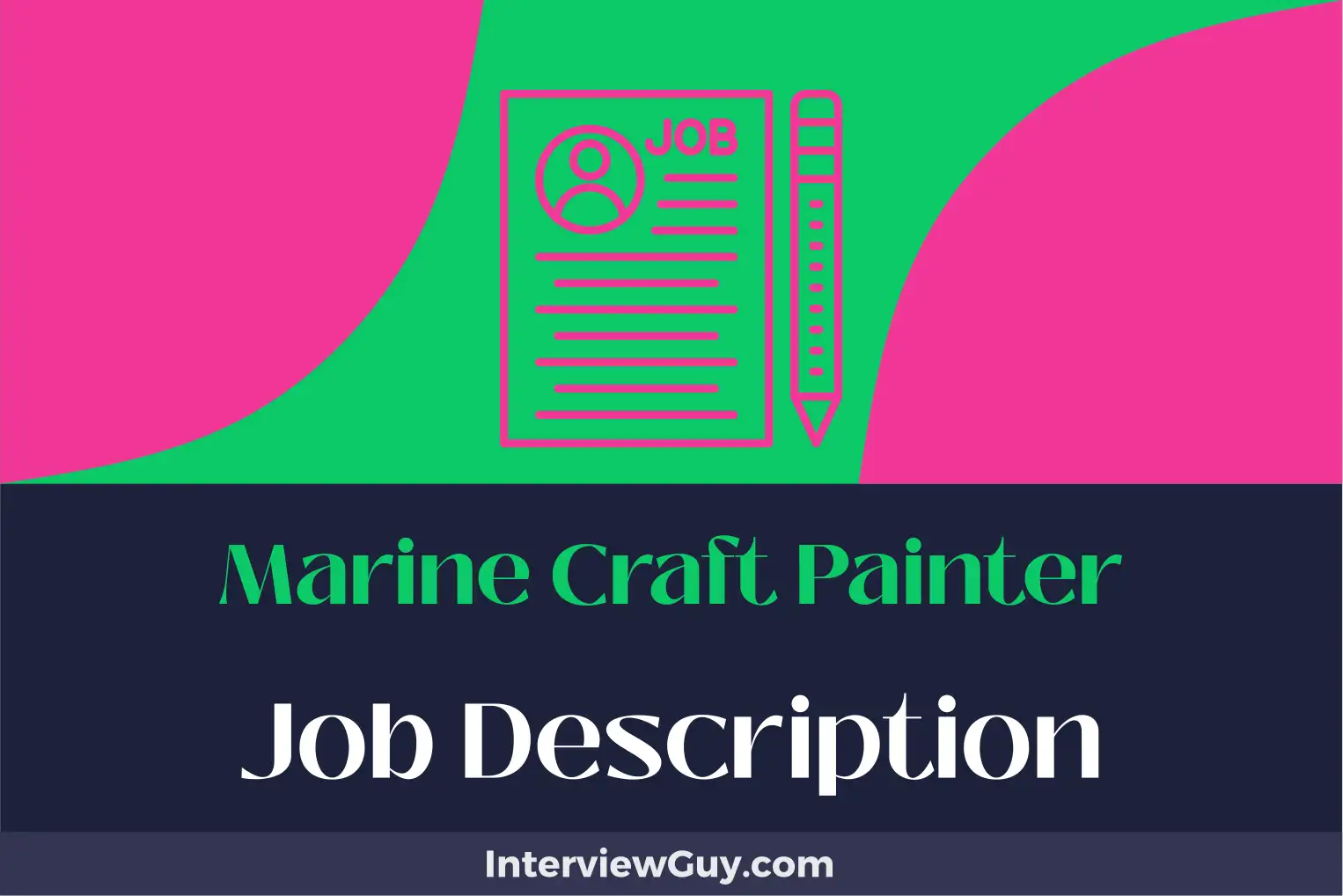 marine craft painter job description