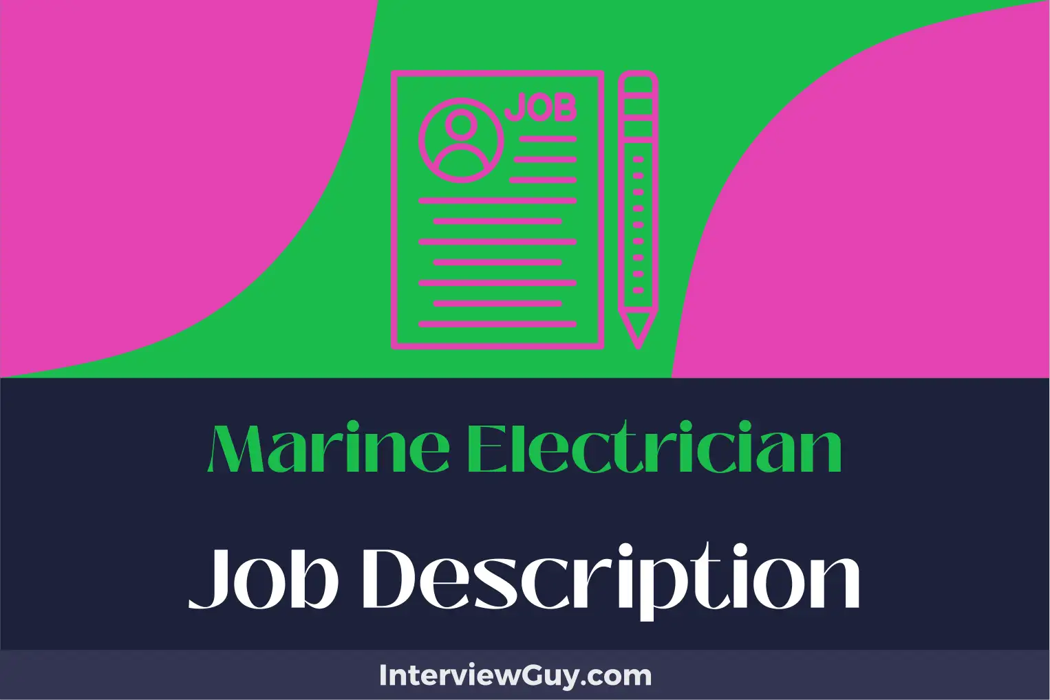 marine electrician job description