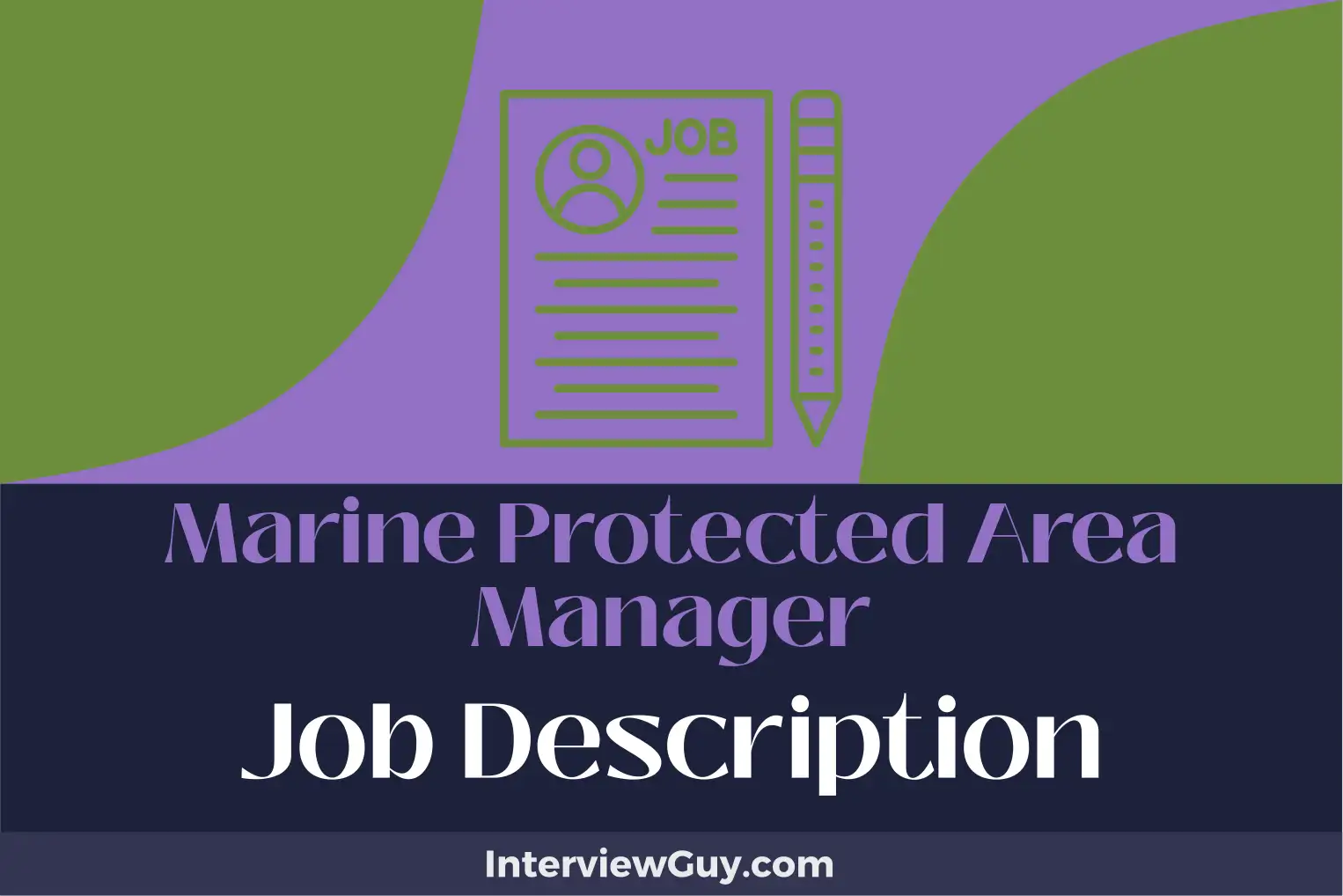 marine protected area manager job description