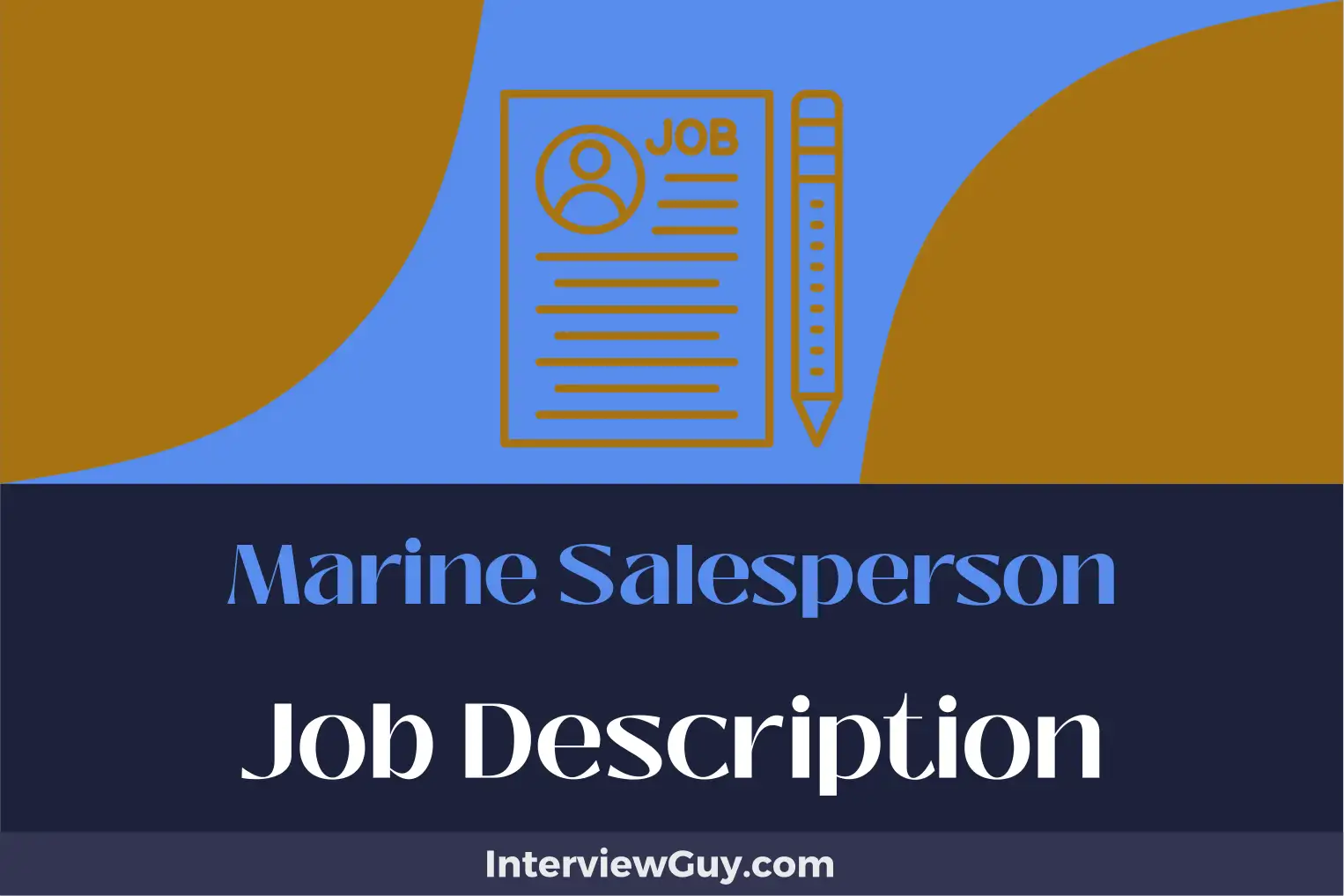 marine salesperson job description