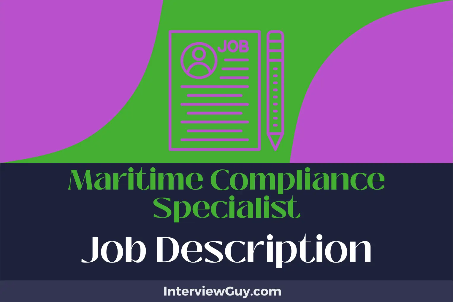maritime compliance specialist job description