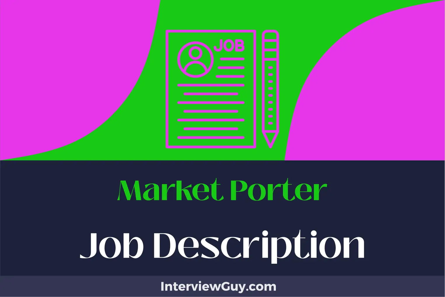 market porter job description
