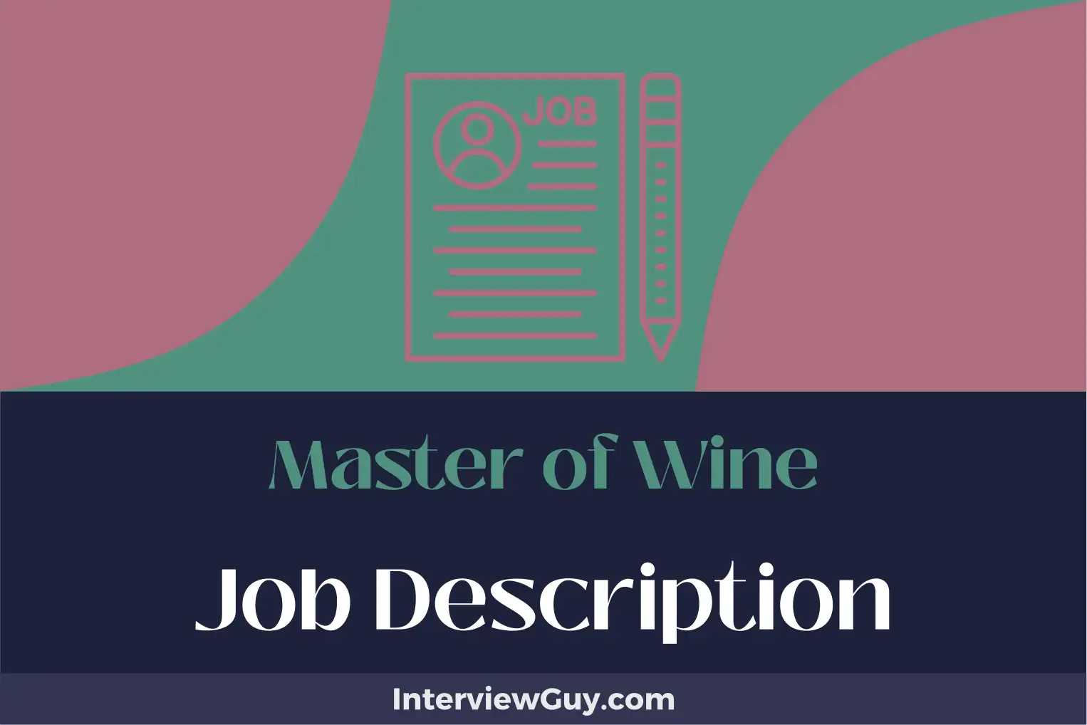 master of wine job description