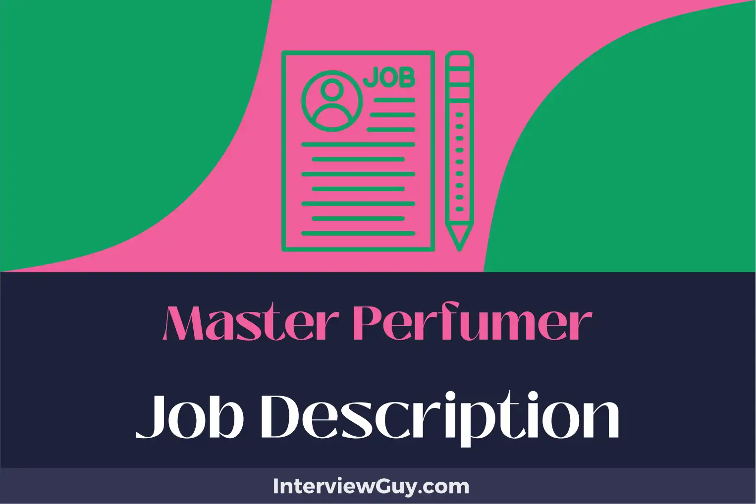 master perfumer job description