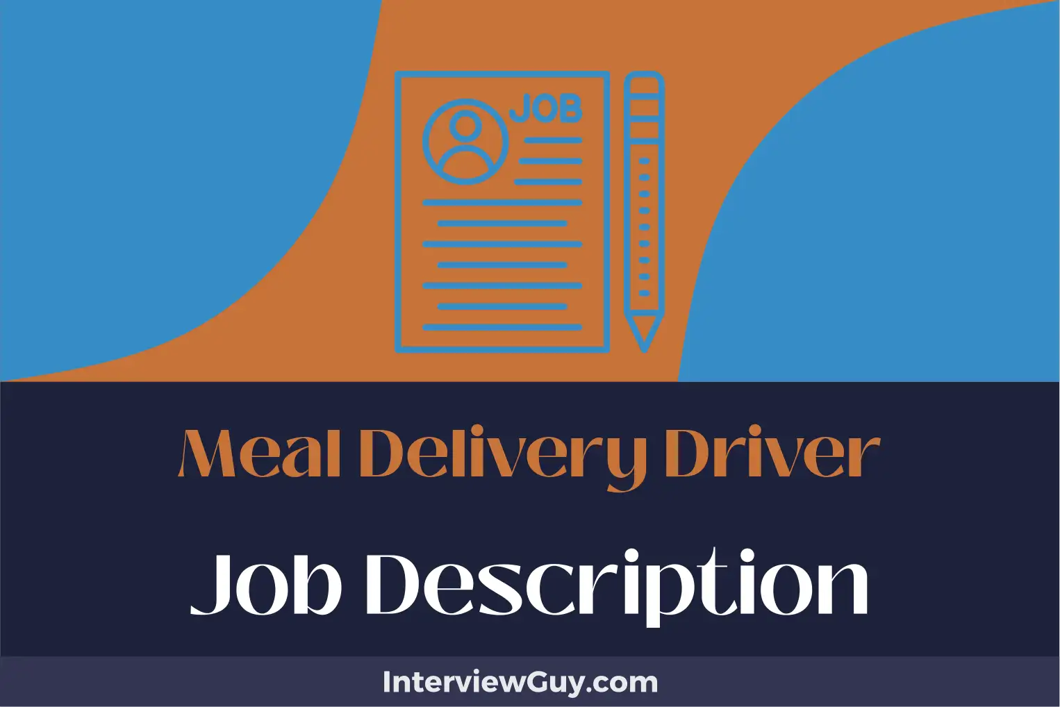meal delivery driver job description