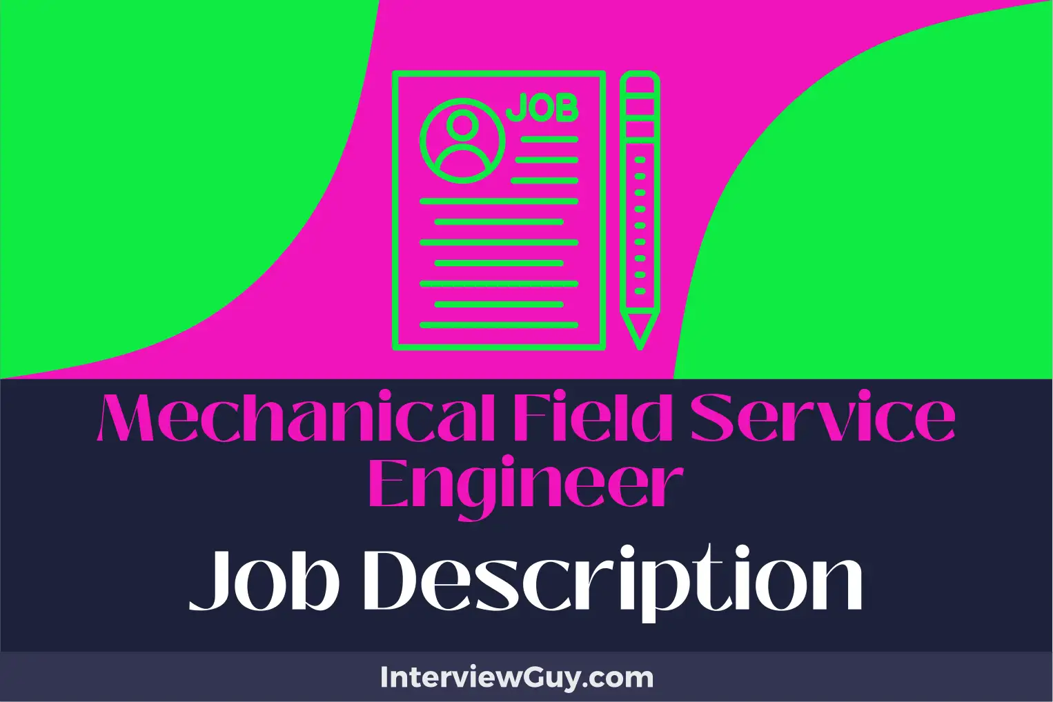 mechanical field service engineer job description