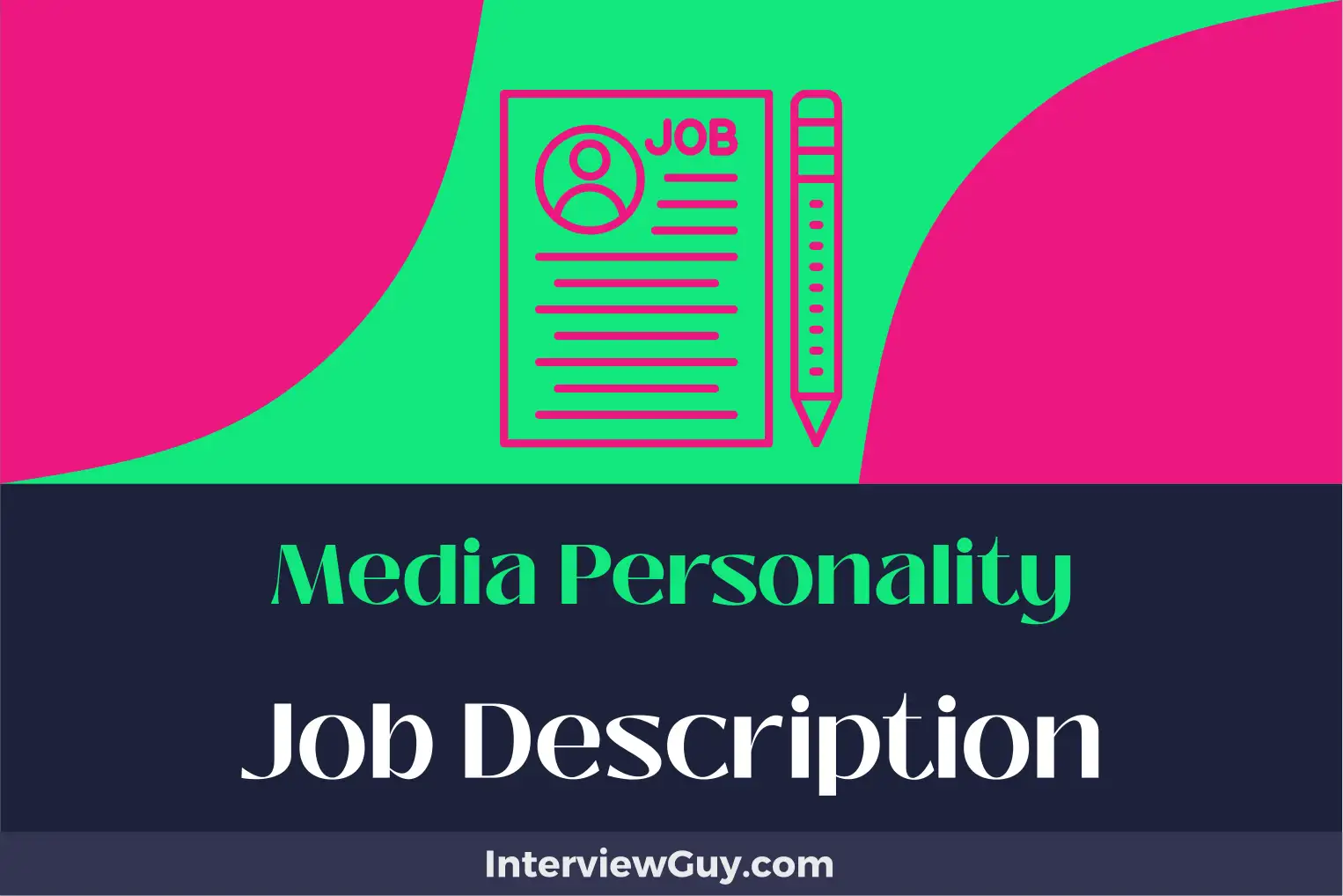 media personality job description