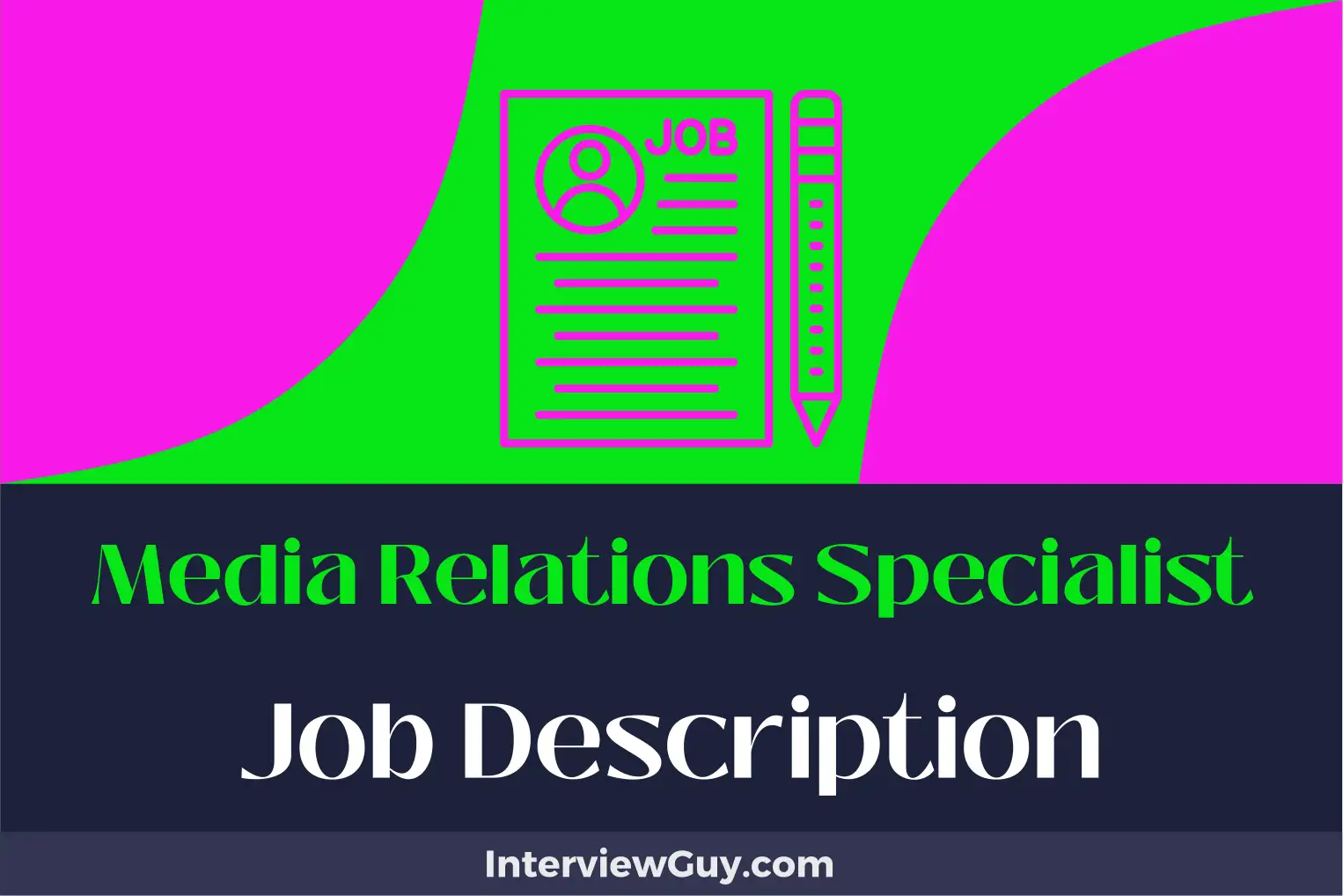 media relations specialist job description