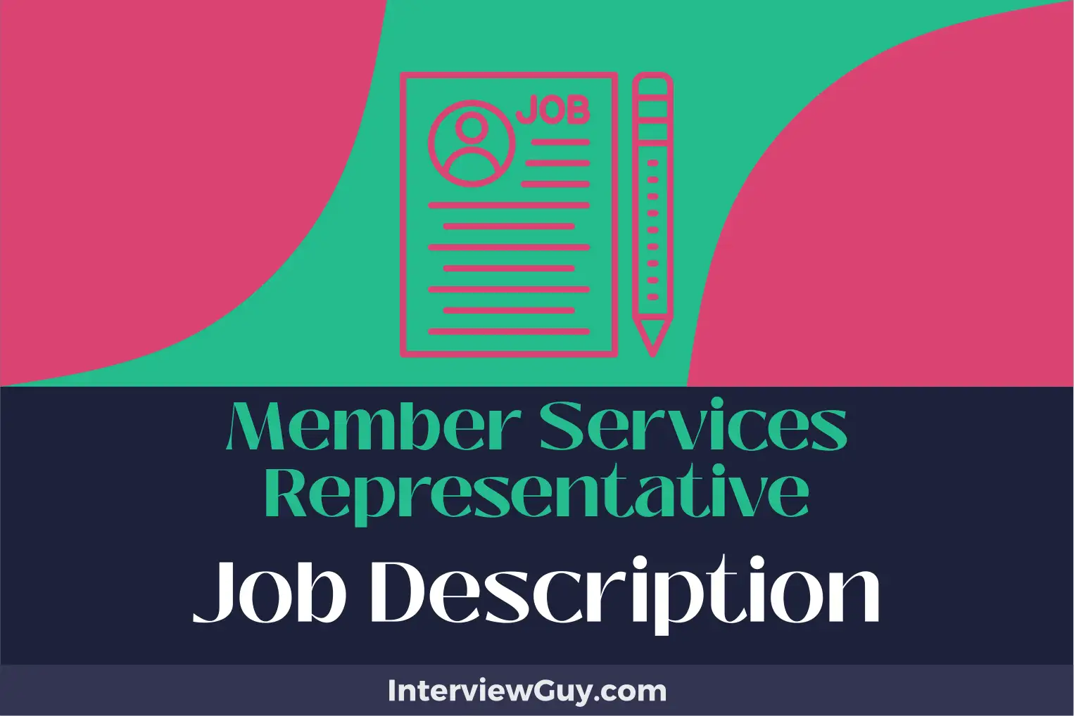 member services representative job description