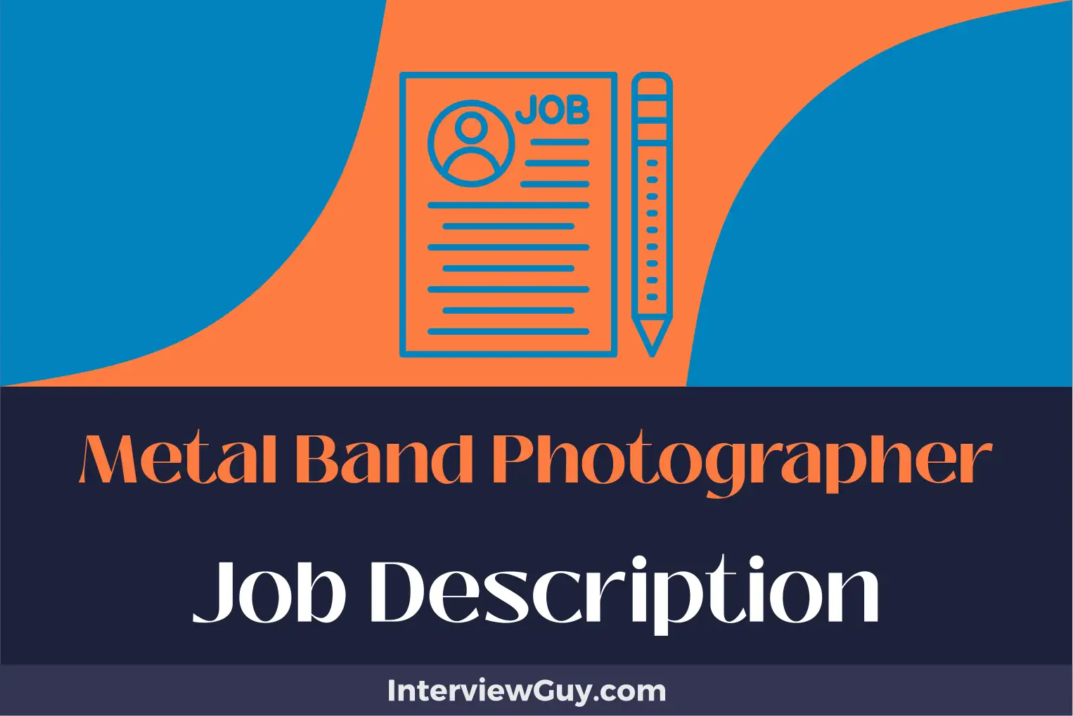 metal band photographer job description
