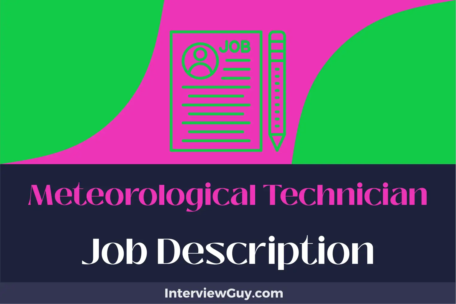 meteorological technician job description