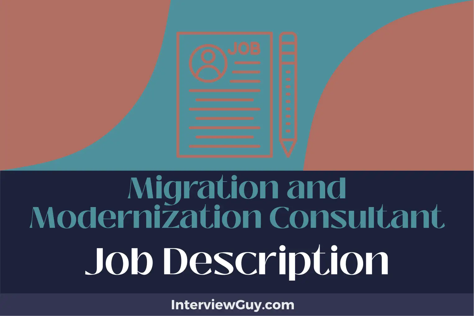 migration and modernization consultant job description