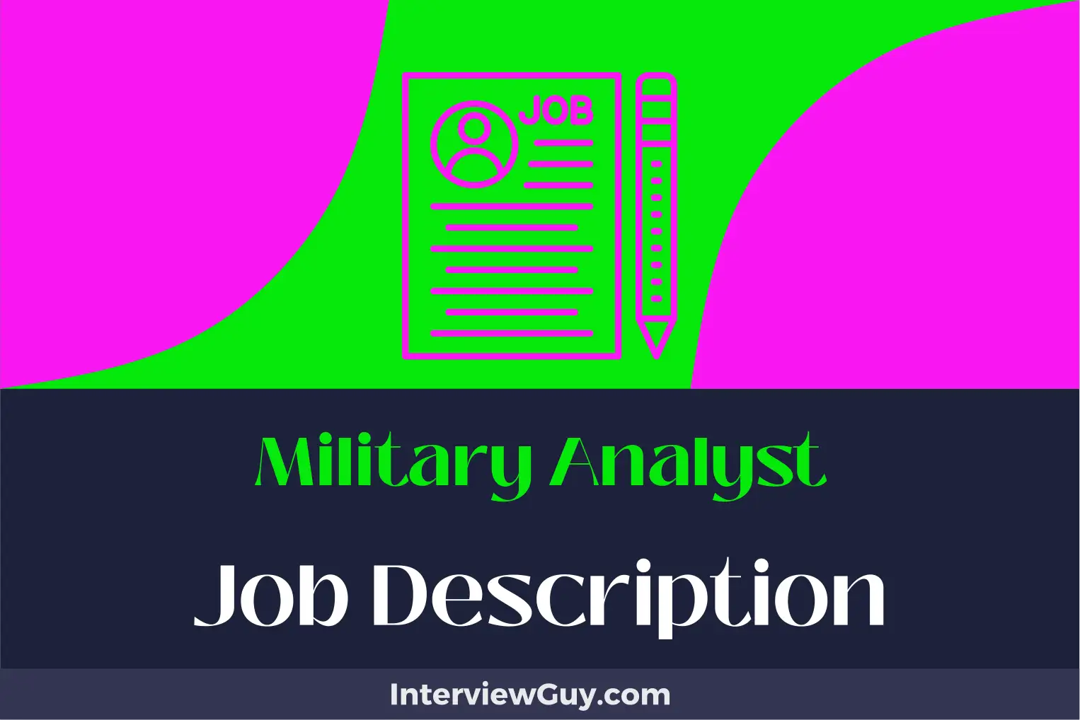 military analyst job description