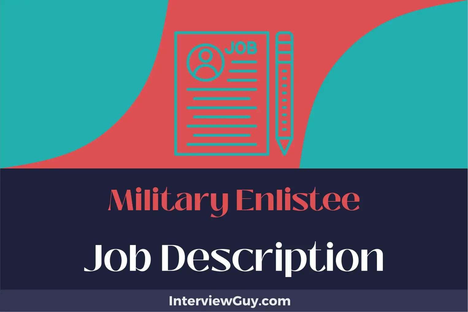 military enlistee job description