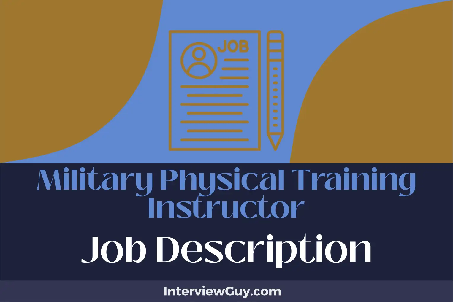 military physical training instructor job description