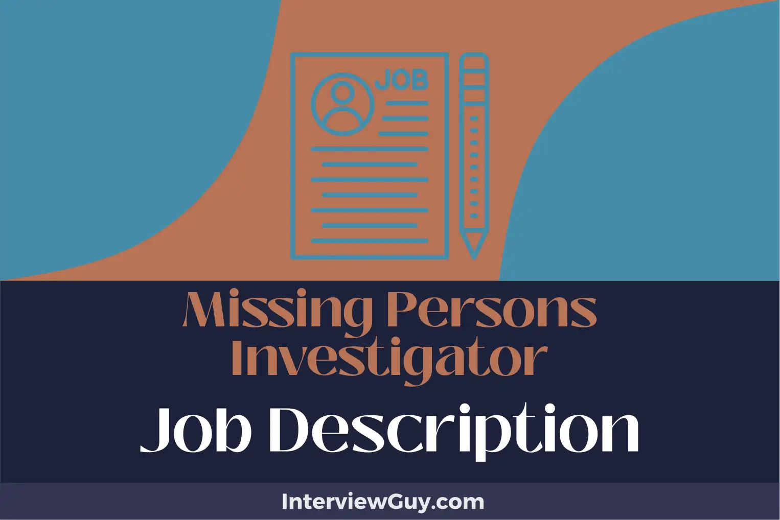 missing persons investigator job description