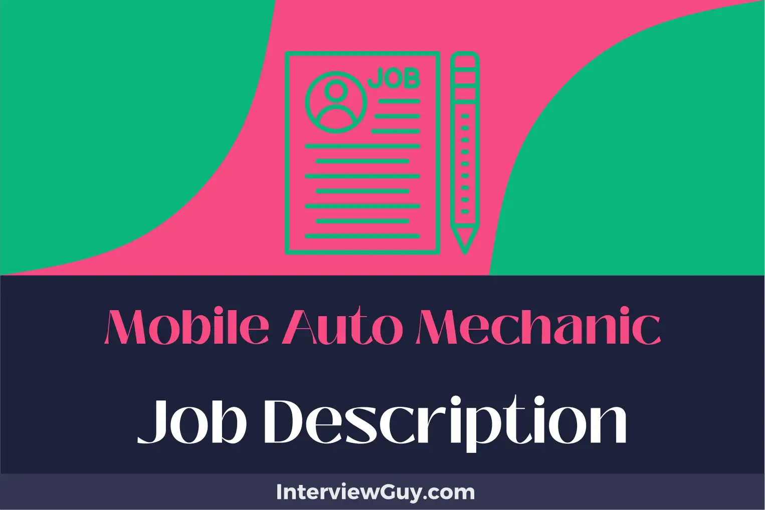 mobile auto mechanic job description