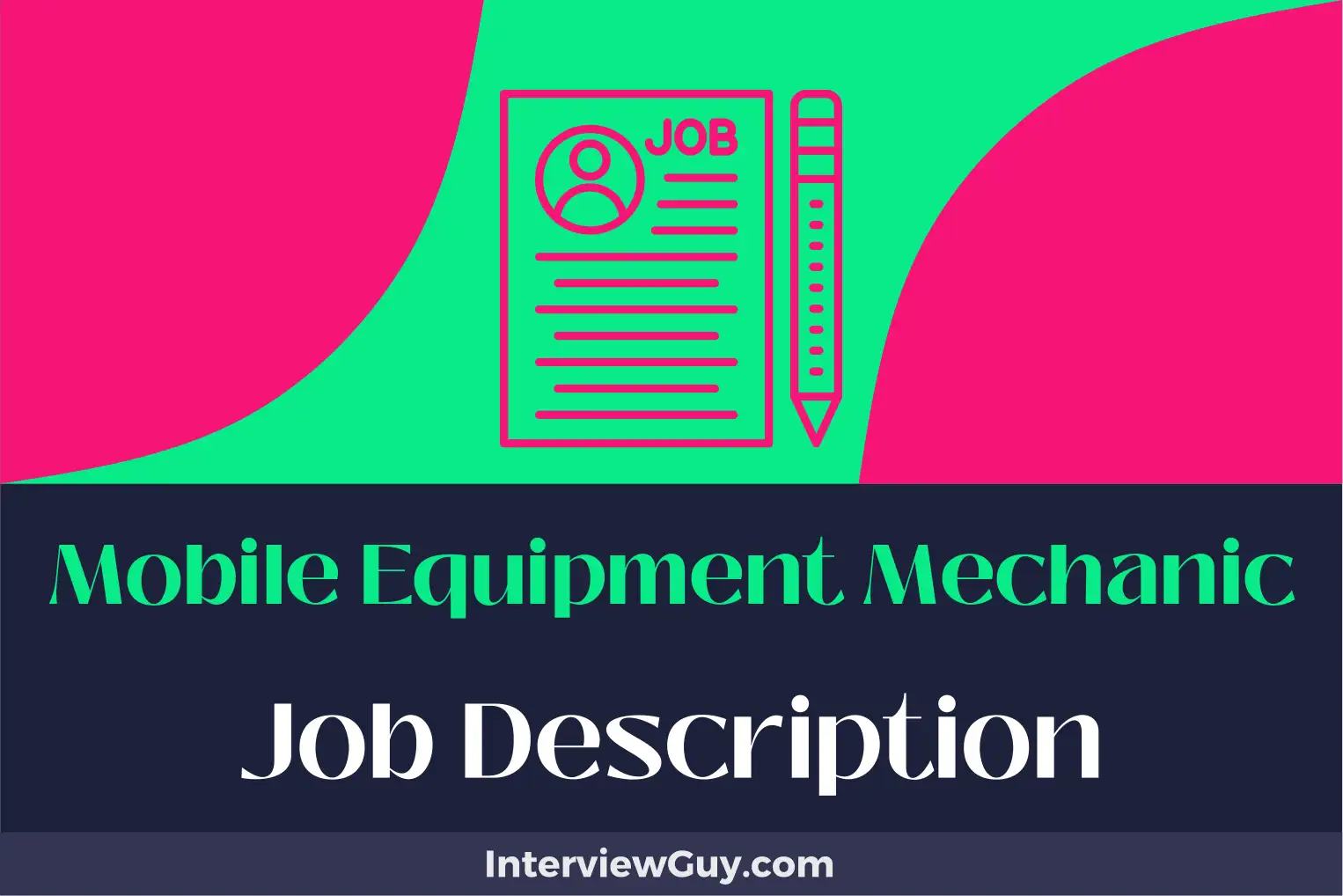 mobile equipment mechanic job description