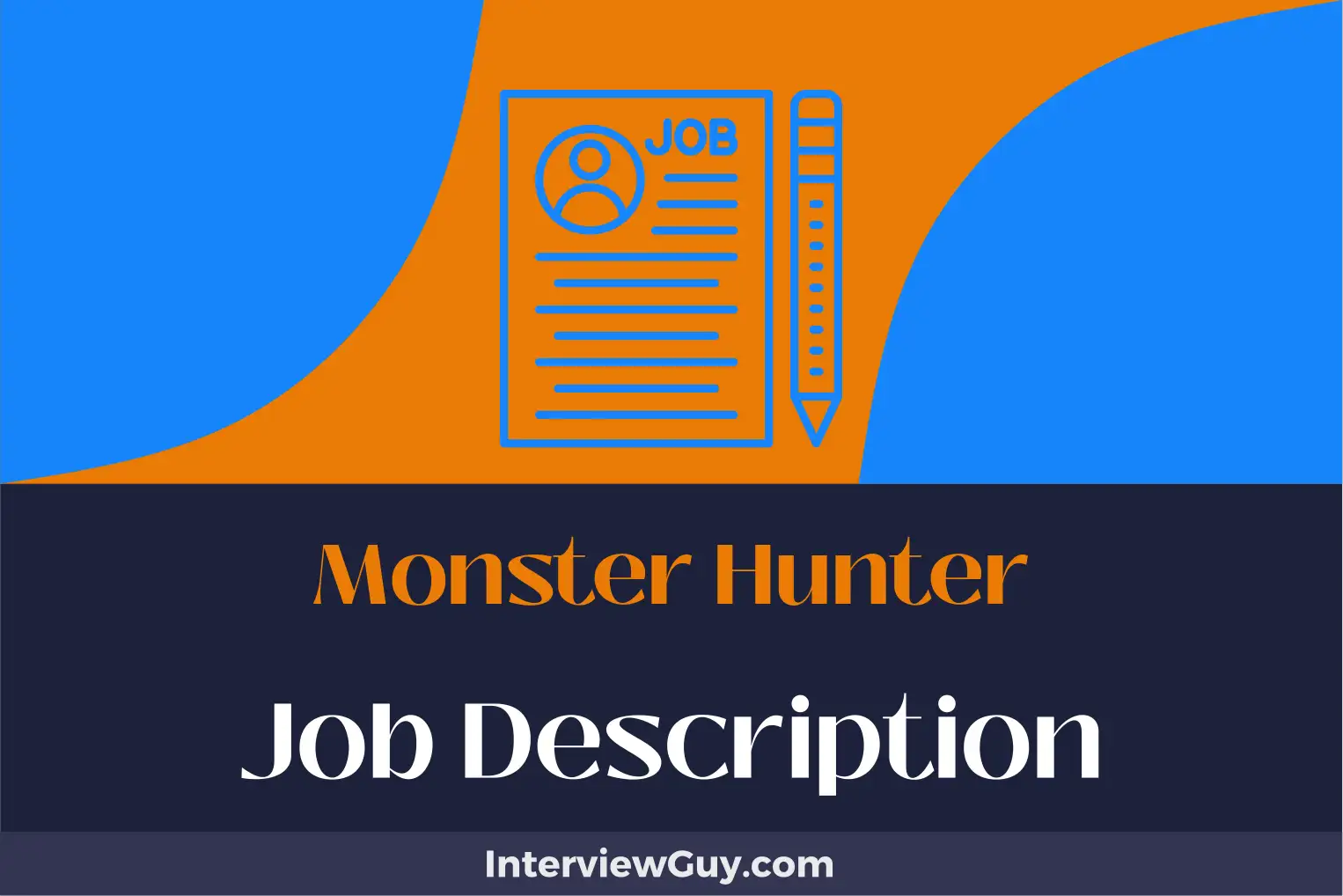 monster hunter job description