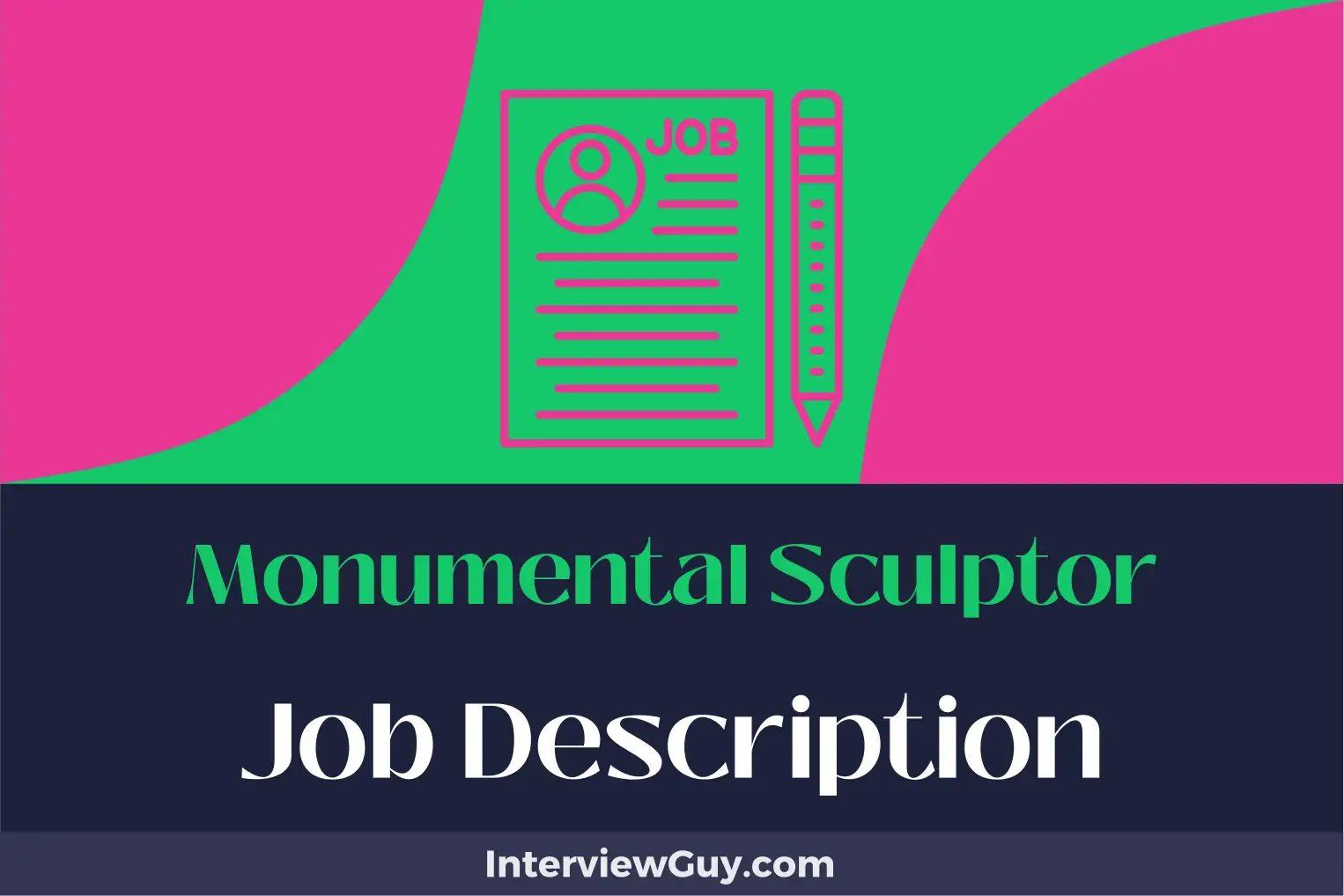 monumental sculptor job description