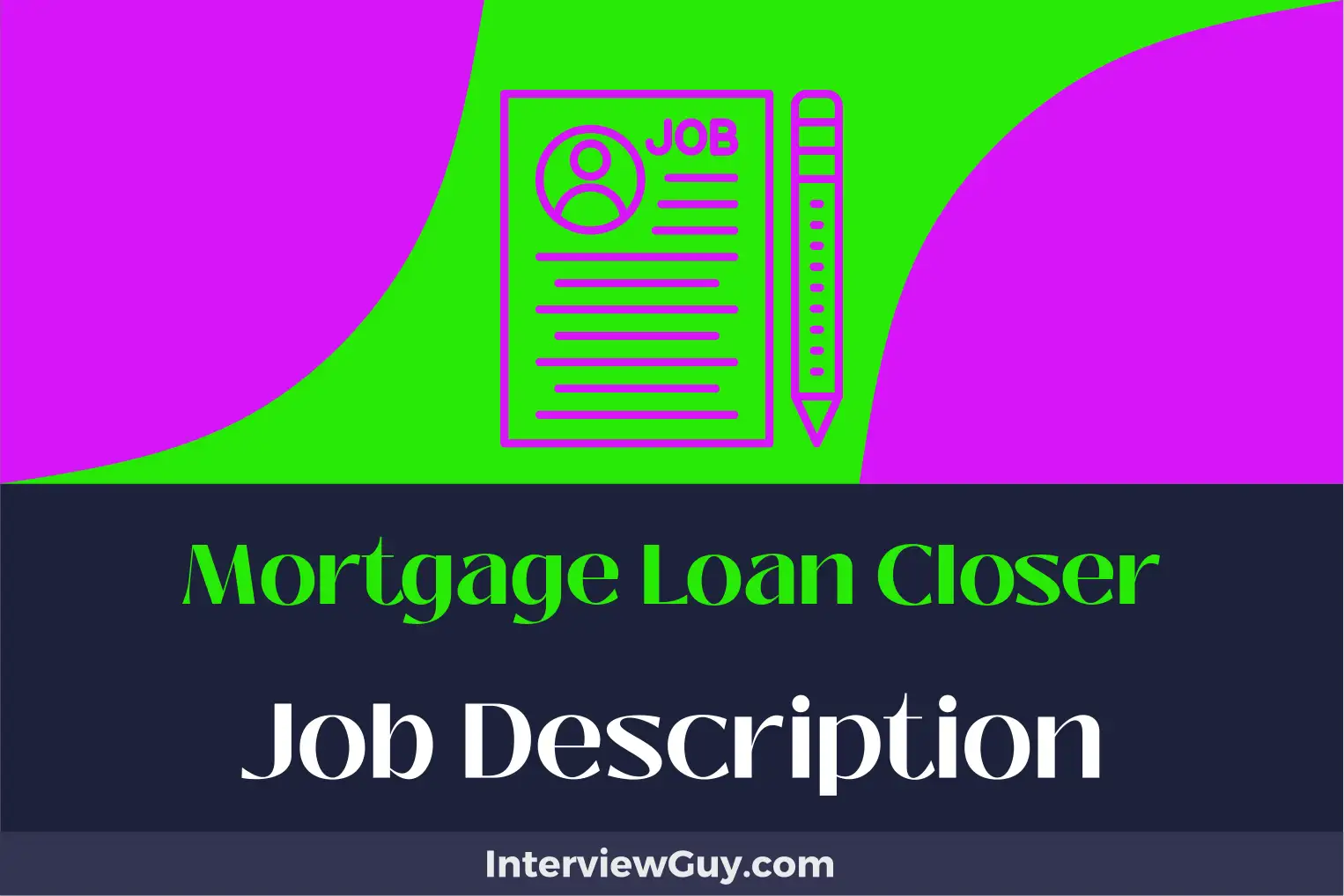 mortgage loan closer job description