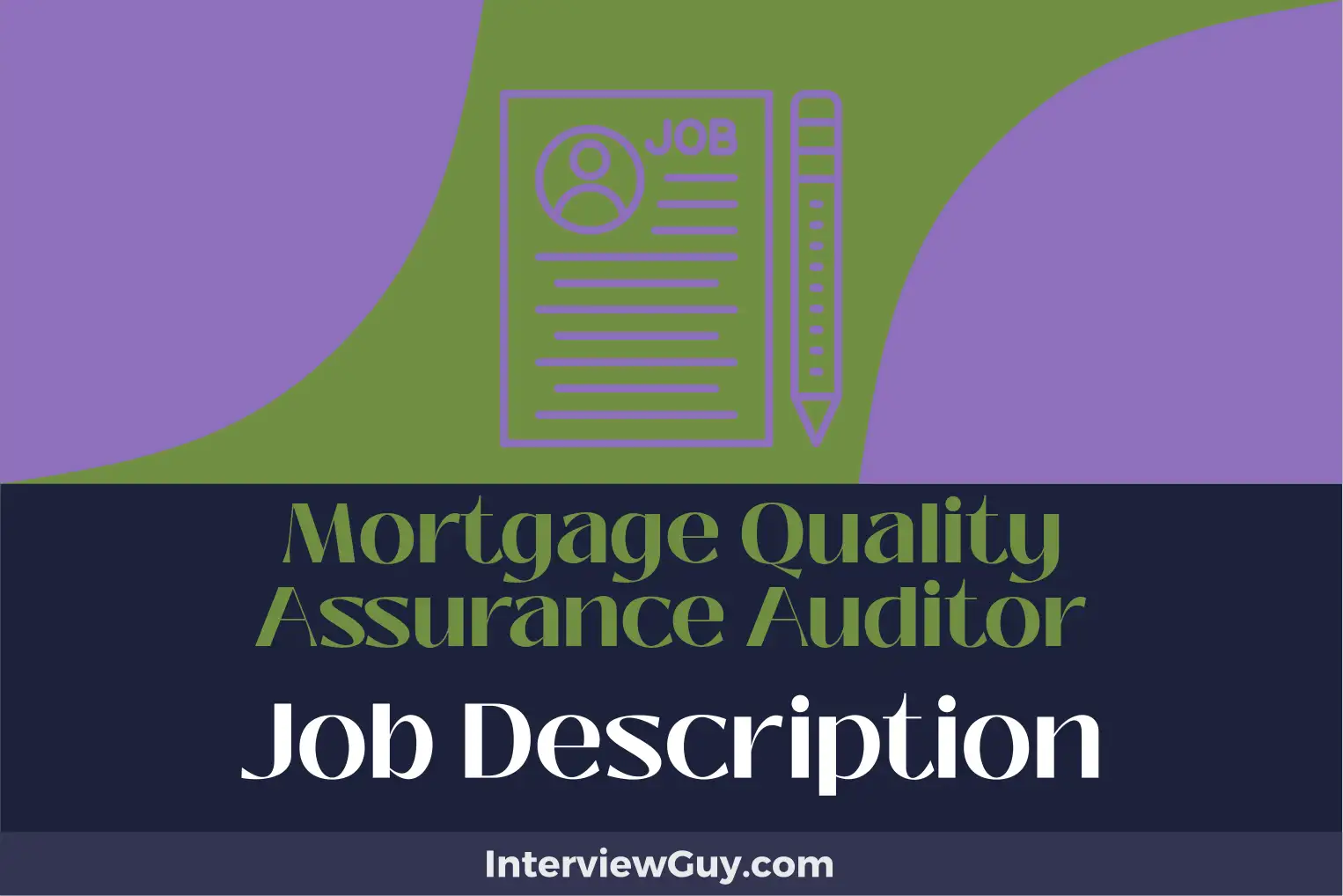 mortgage quality assurance auditor job description