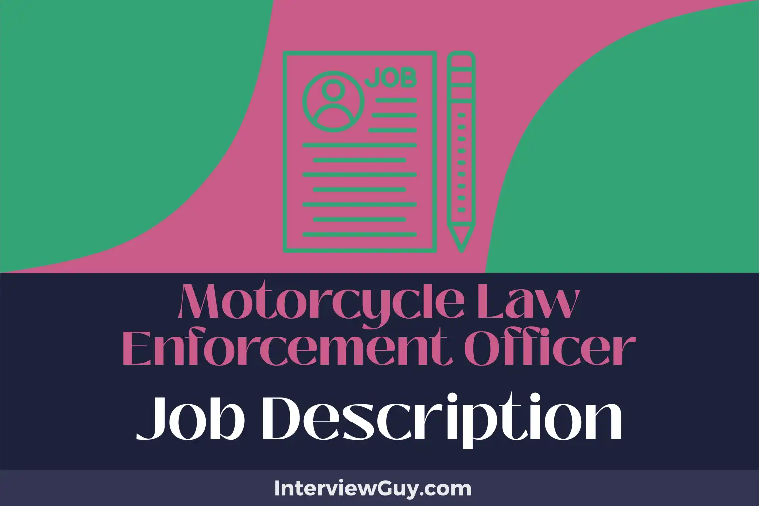 motorcycle law enforcement officer job description
