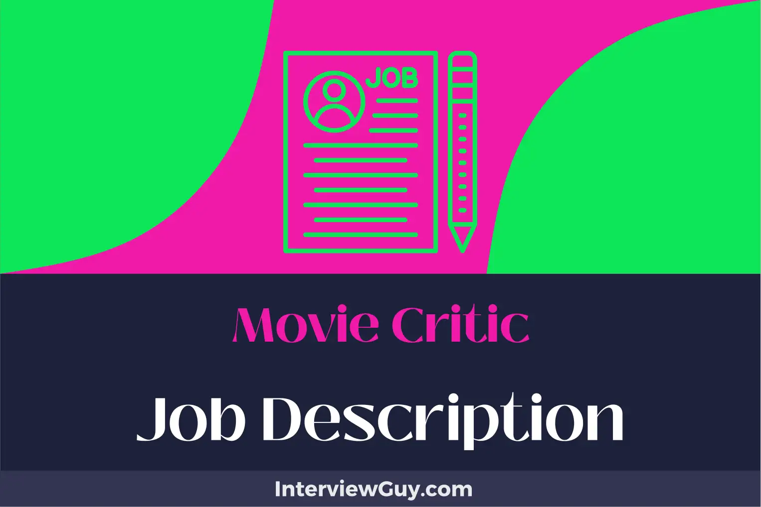movie critic job description