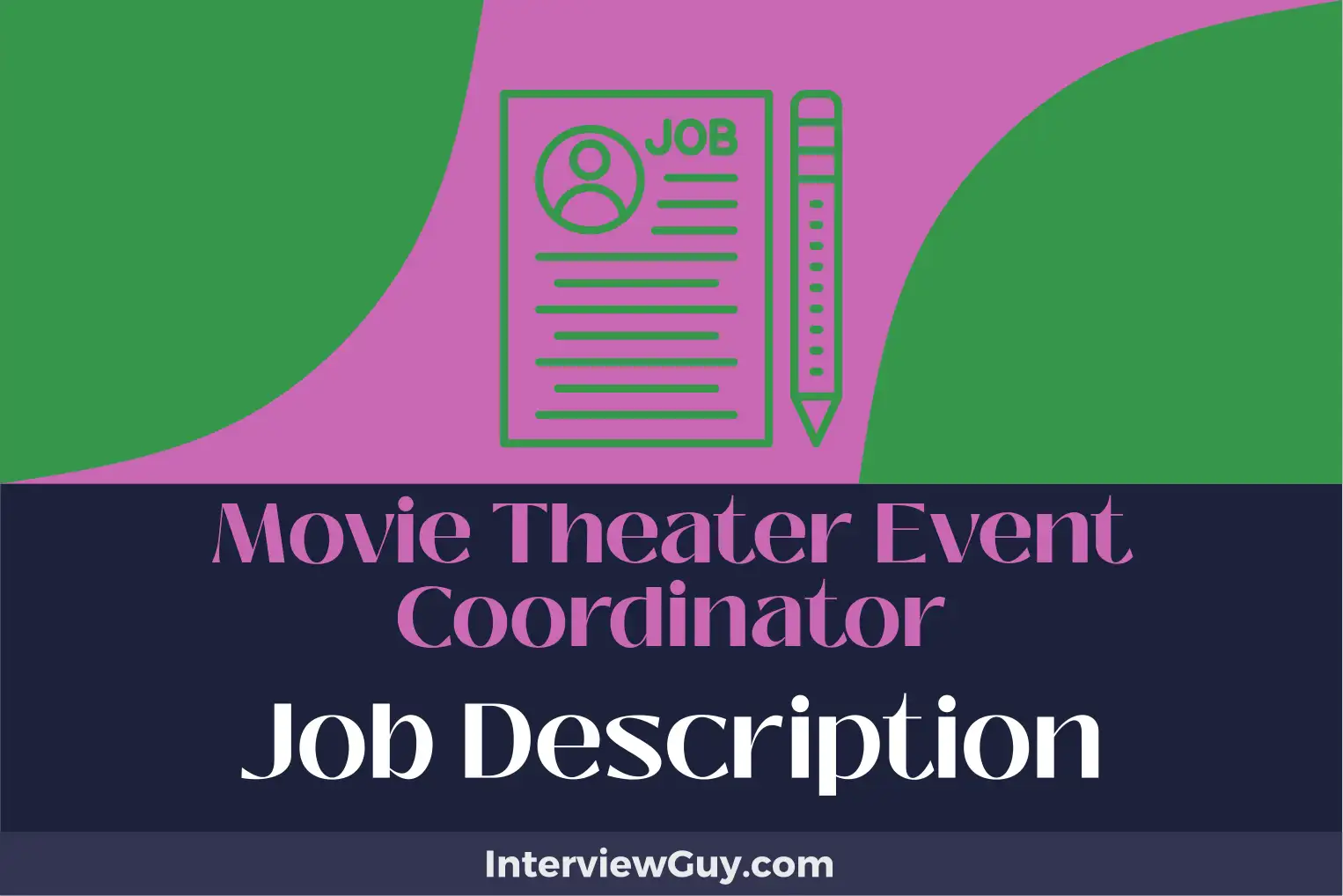 movie theater event coordinator job description