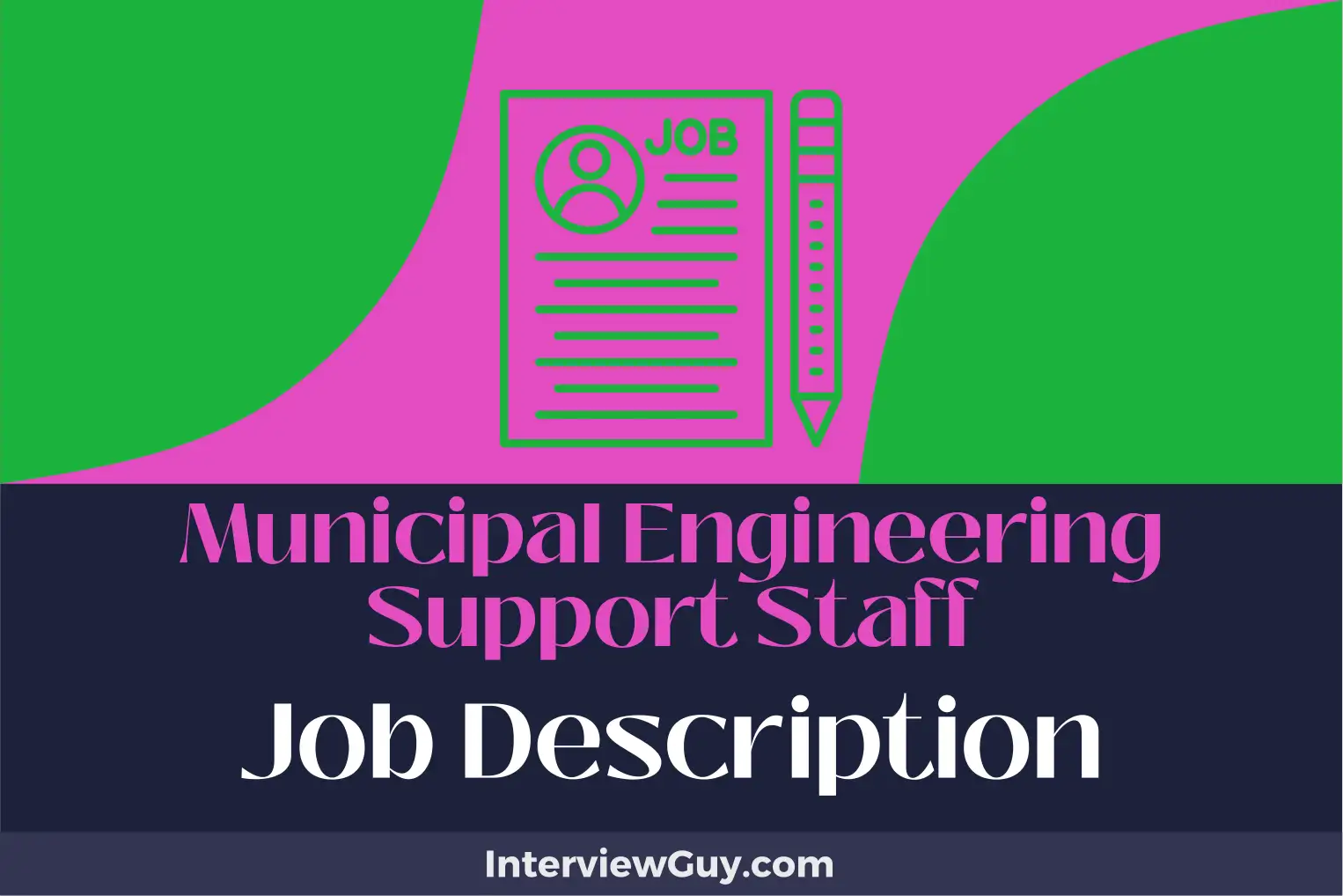 municipal engineering support staff job description
