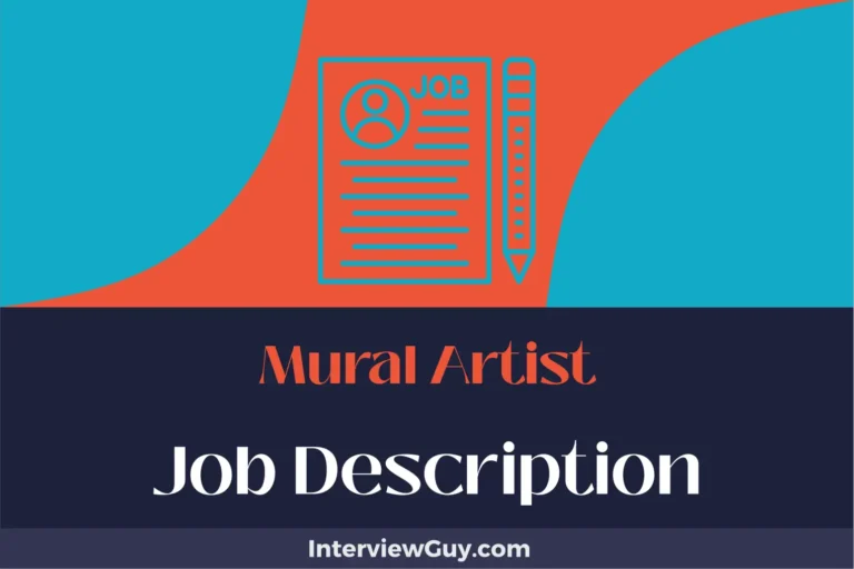 mural artist job description