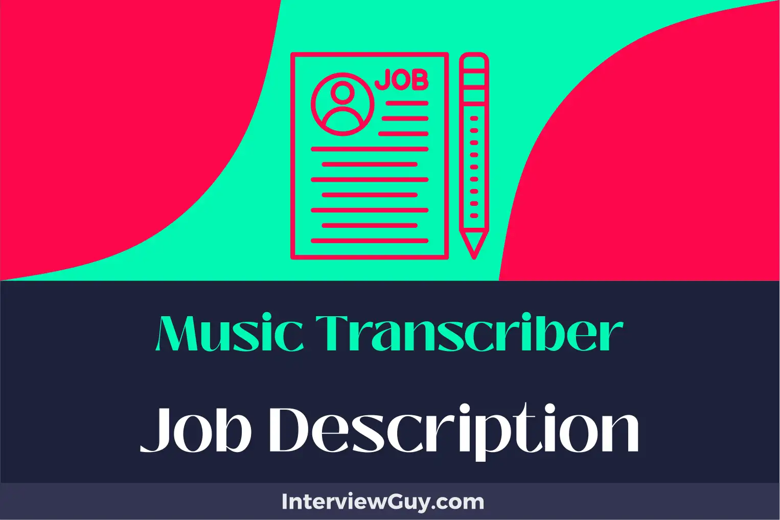 music transcriber job description
