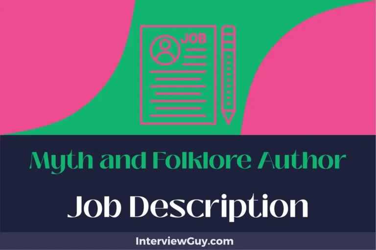 myth and folklore author job description