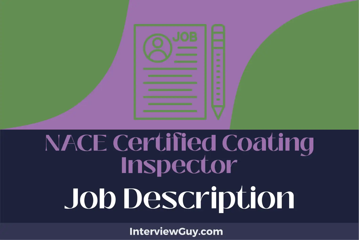 nace certified coating inspector job description