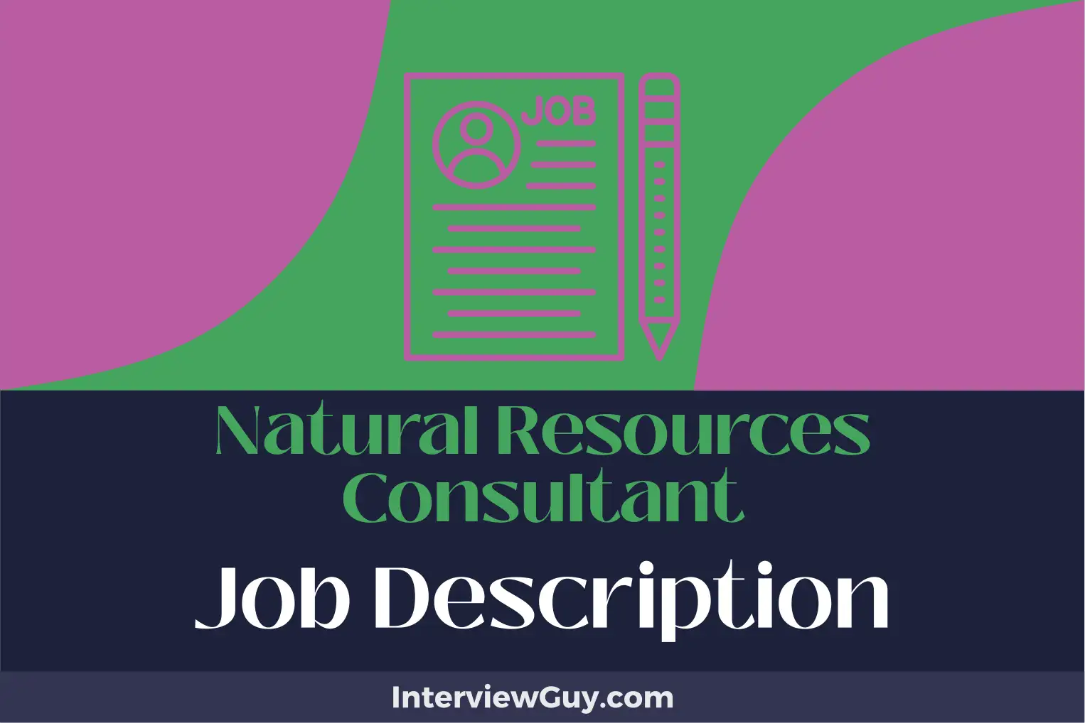 natural resources consultant job description