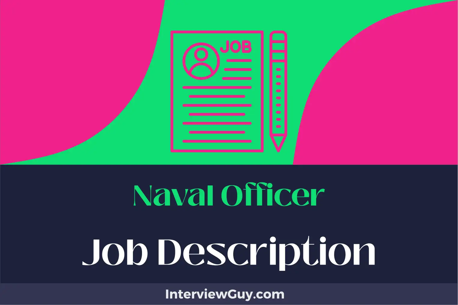naval officer job description