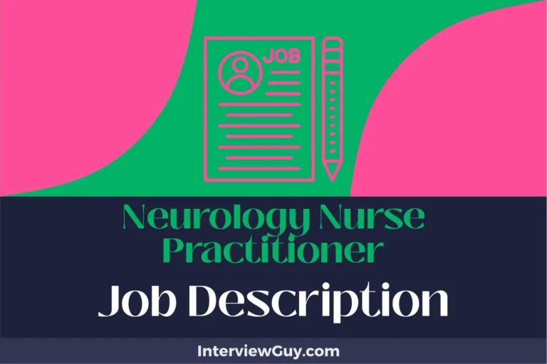 neurology nurse practitioner job description