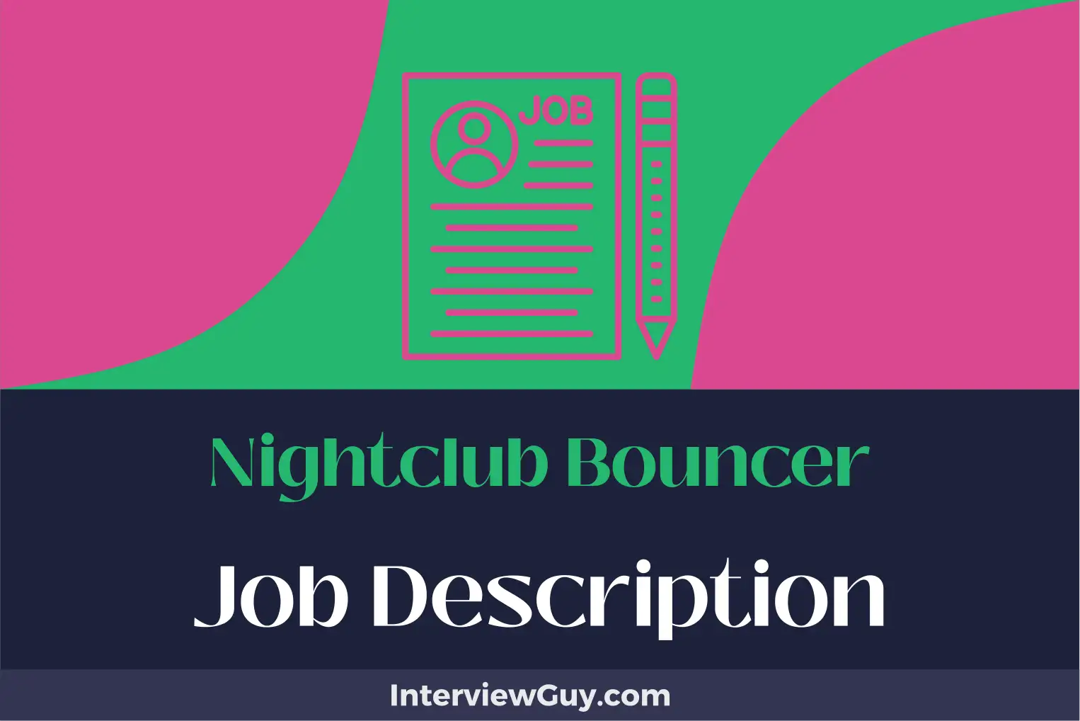 nightclub bouncer job description