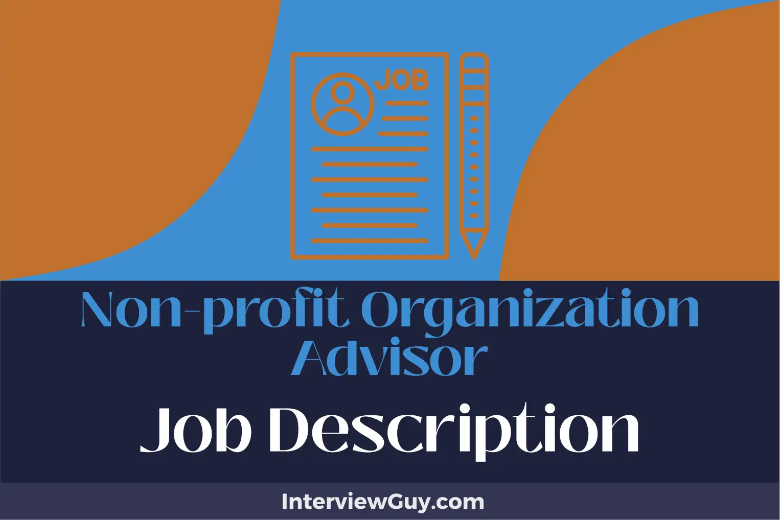 non-profit organization advisor job description
