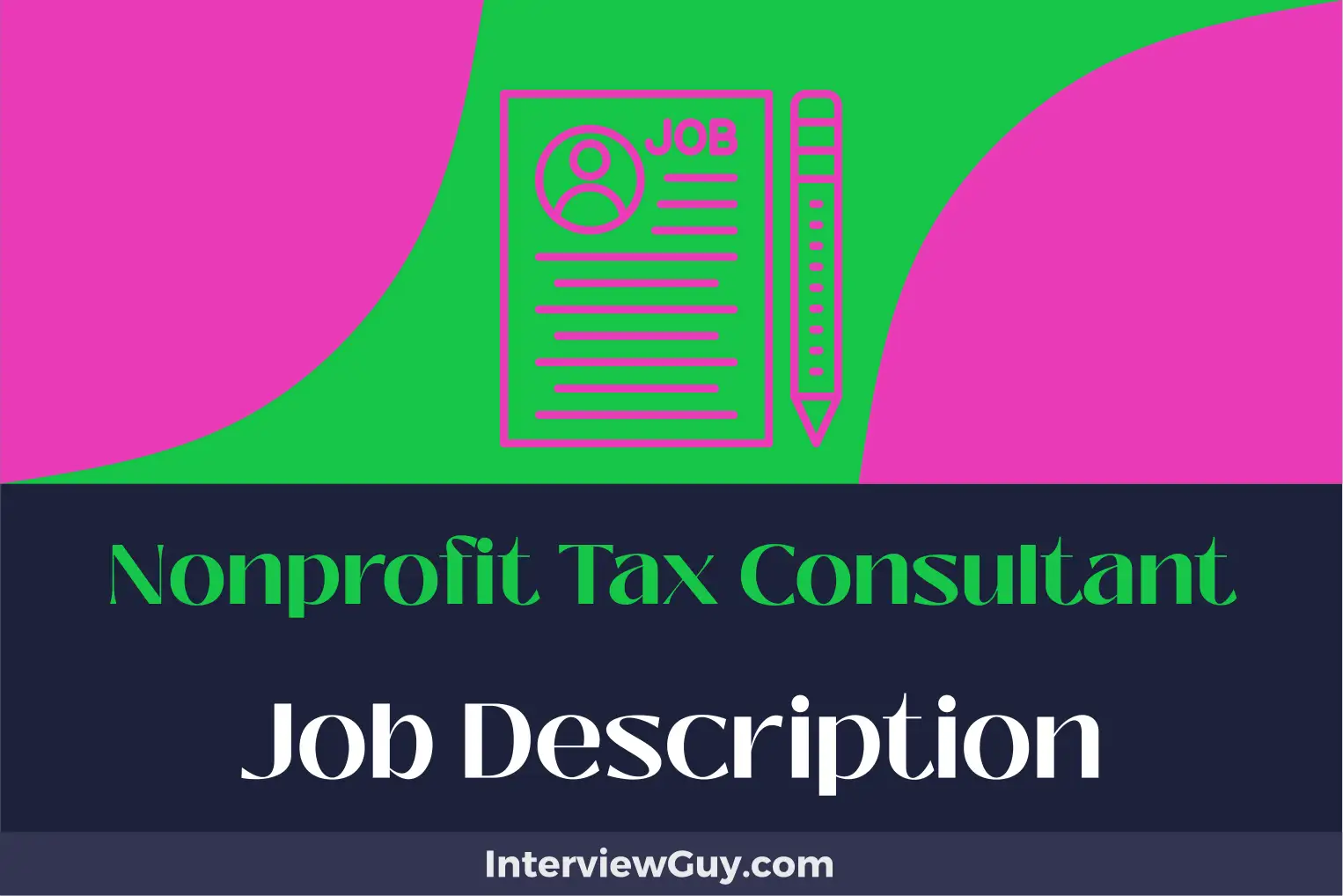 nonprofit tax consultant job description