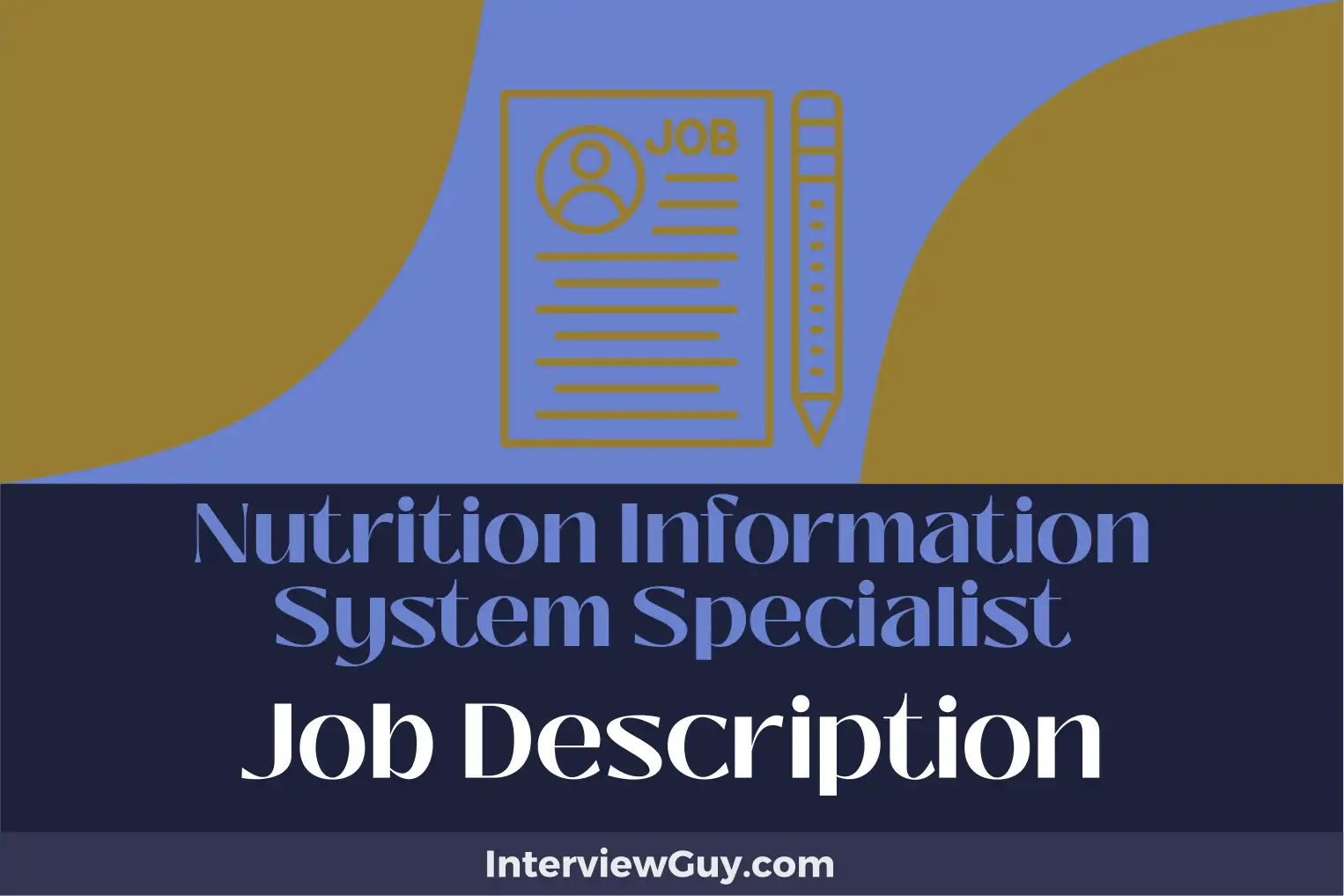 nutrition information system specialist job description