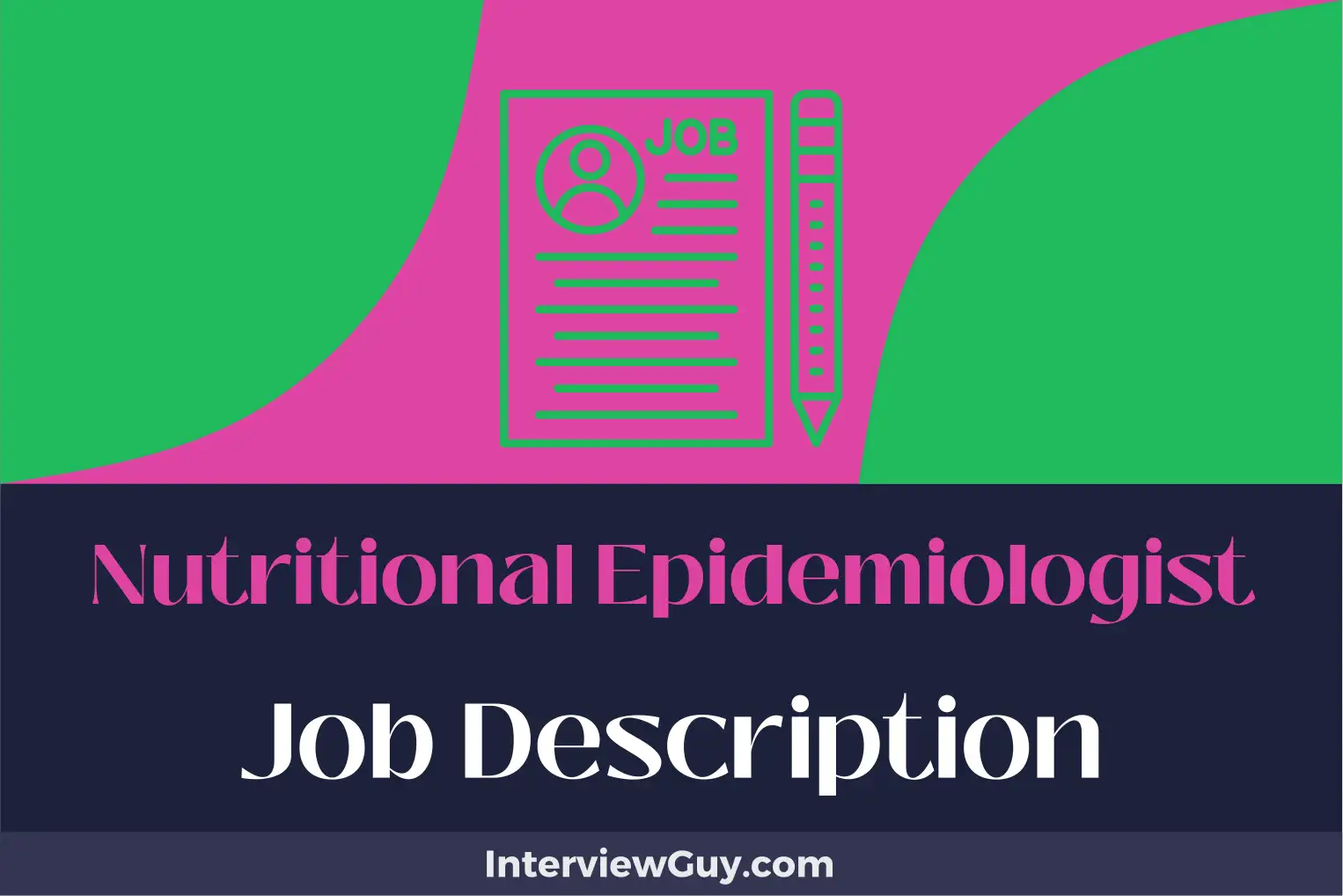 nutritional epidemiologist job description