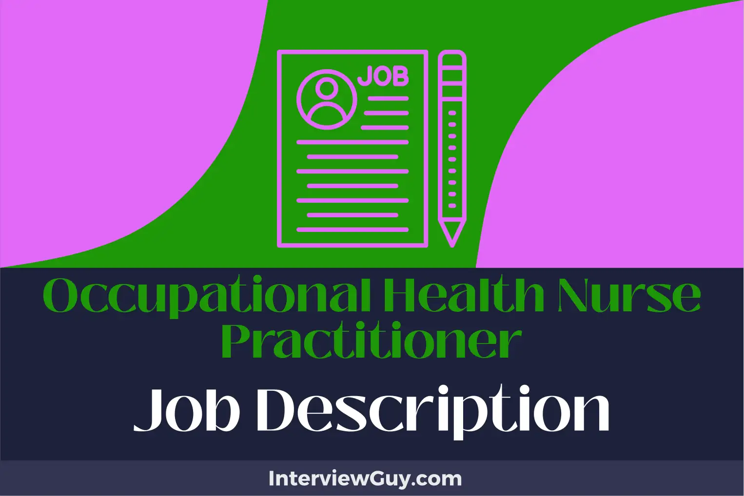 occupational health nurse practitioner job description