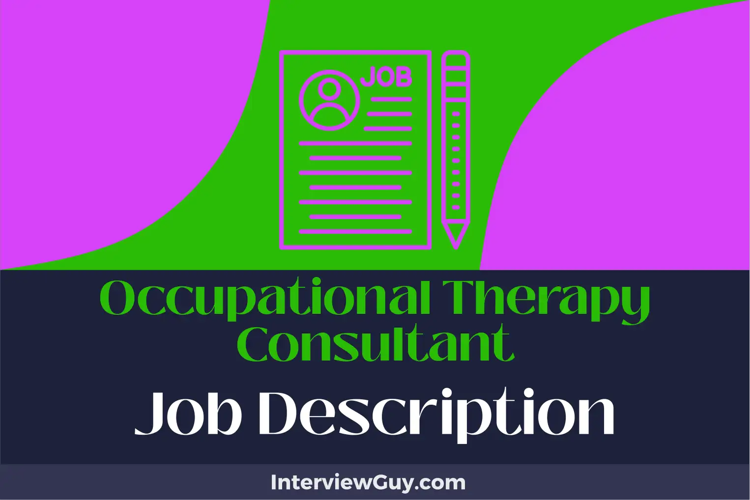 occupational therapy consultant job description