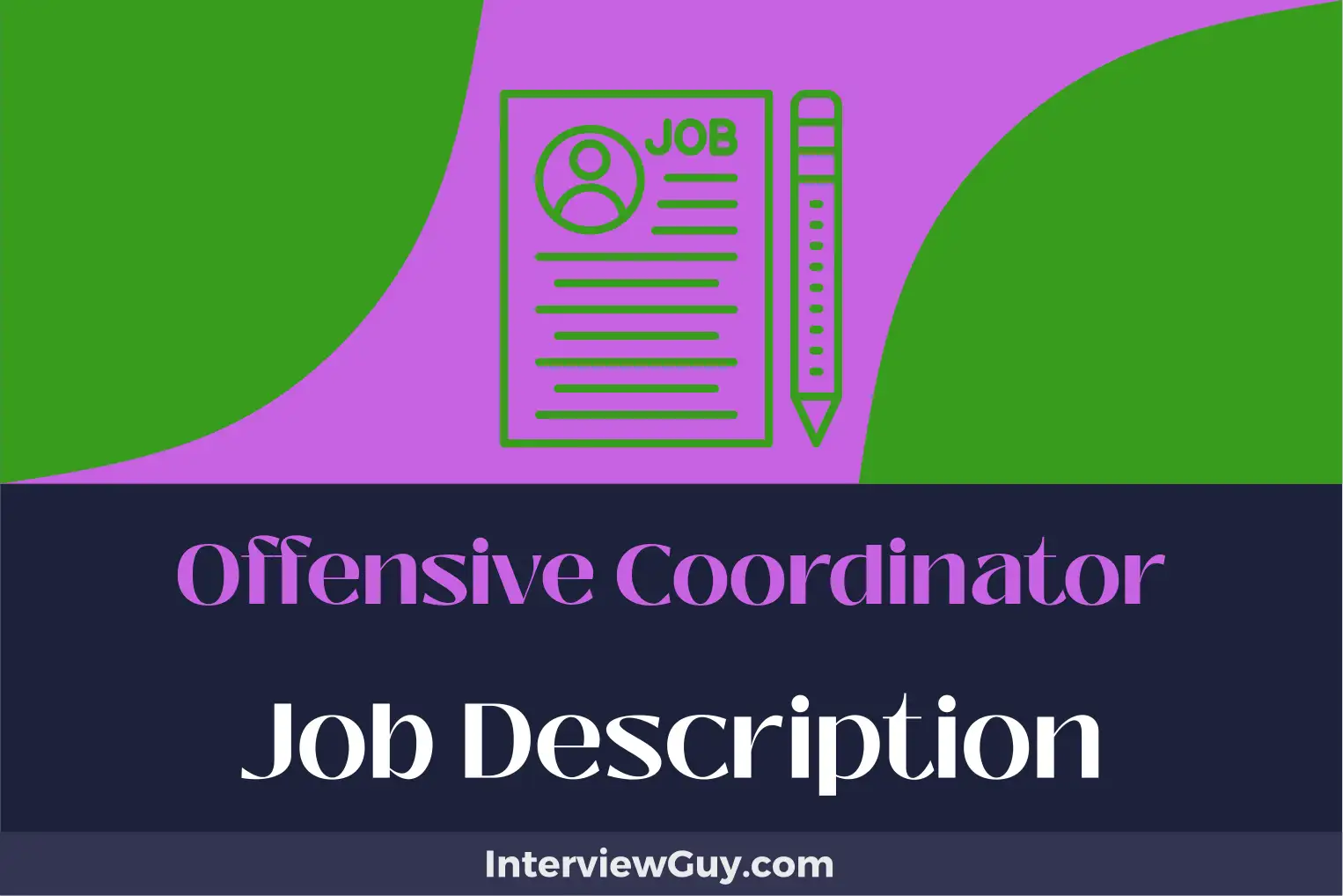 offensive coordinator job description