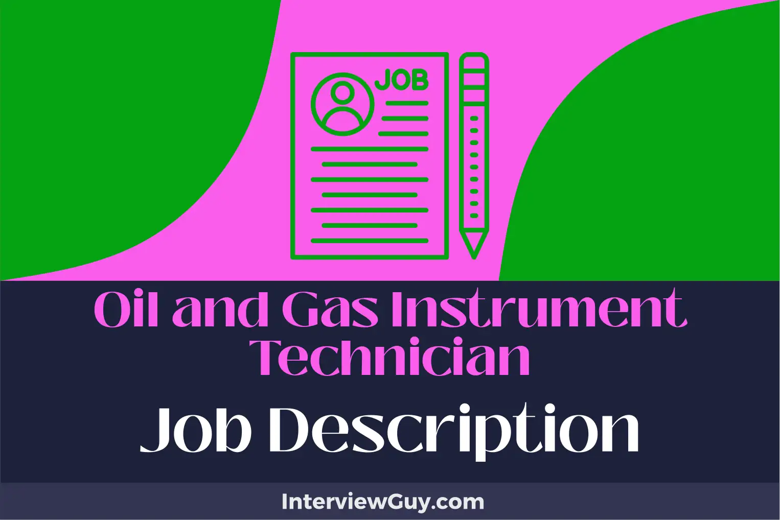 oil and gas instrument technician job description