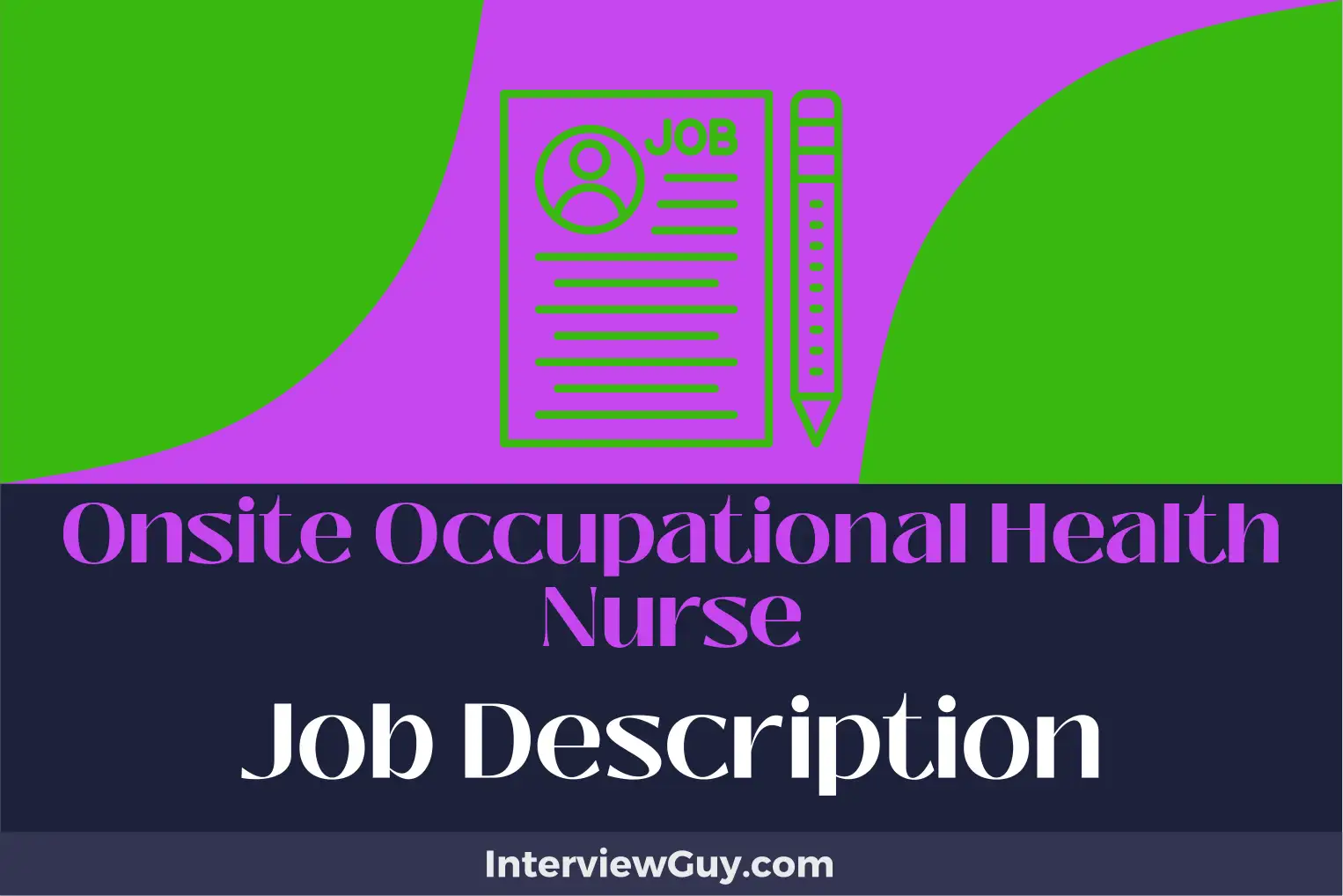 onsite occupational health nurse job description